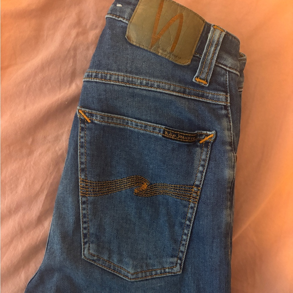 Nudie Jeans Women's Skinny Blue Denim